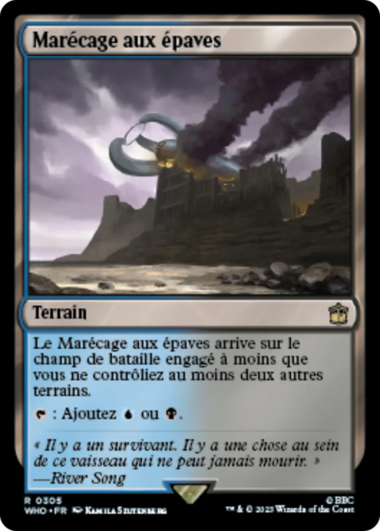 Marécage aux épaves — Doctor Who — Magic: The Gathering