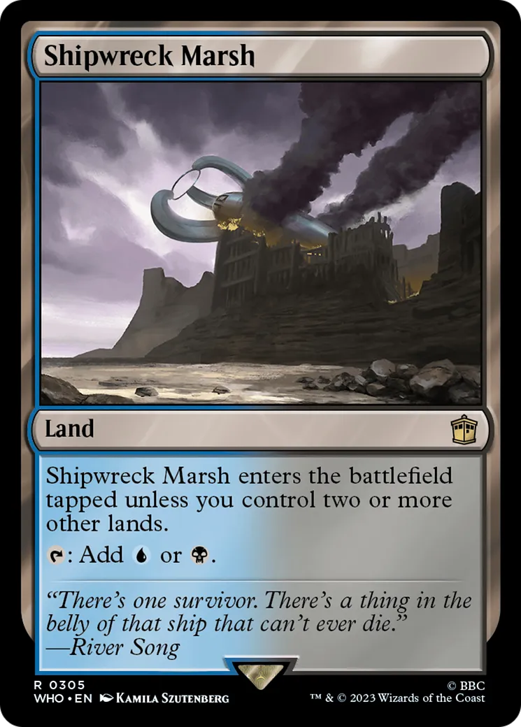 Shipwreck Marsh — Doctor Who — Magic: The Gathering