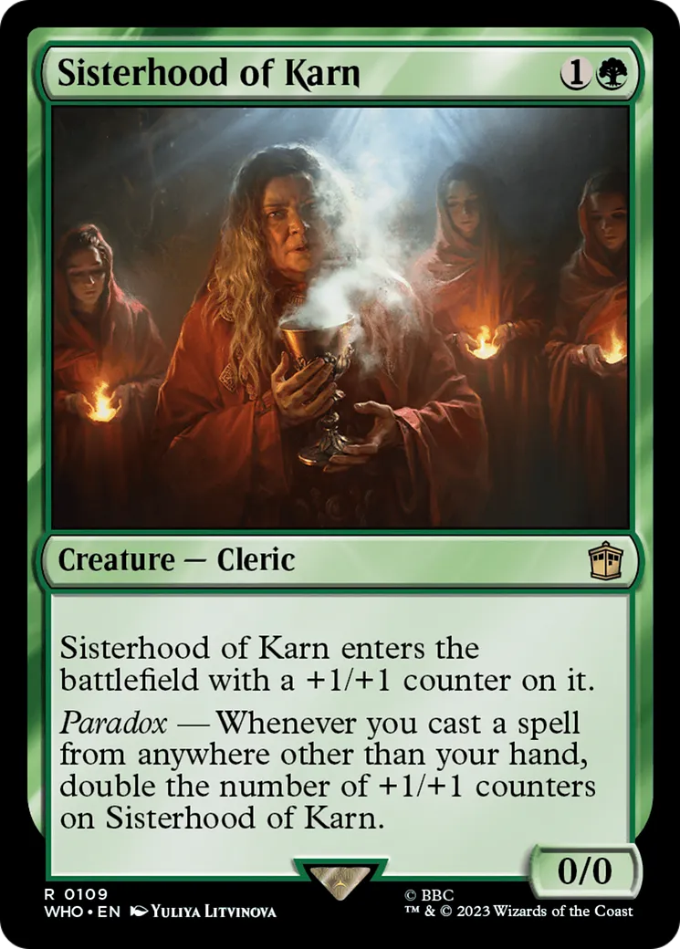 Sœurs de Karn — Doctor Who — Magic: The Gathering