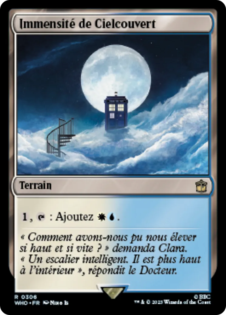 Immensité de Cielcouvert — Doctor Who — Magic: The Gathering
