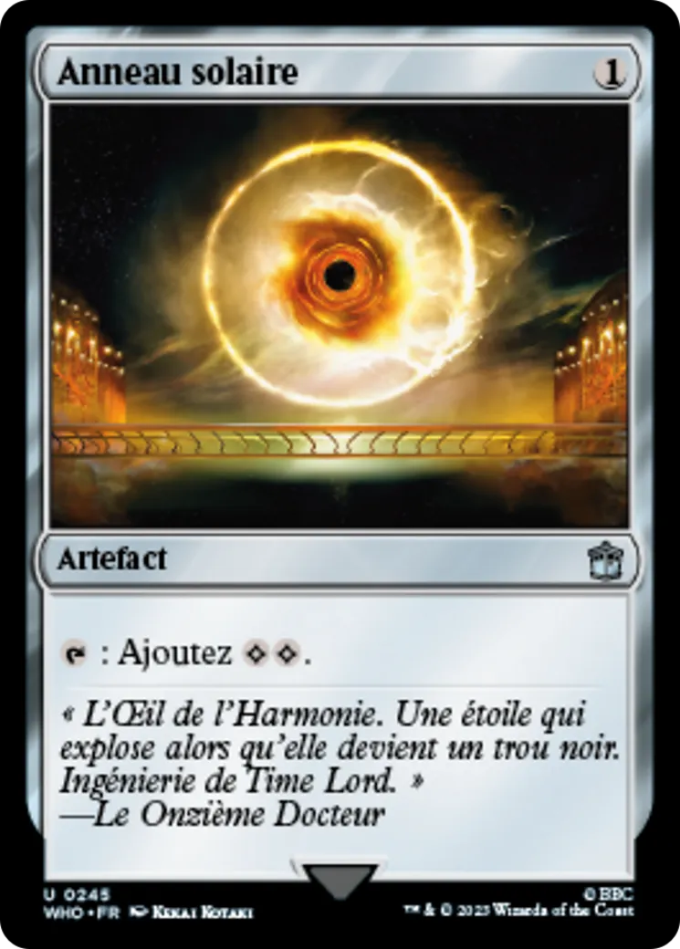 Anneau solaire — Doctor Who — Magic: The Gathering