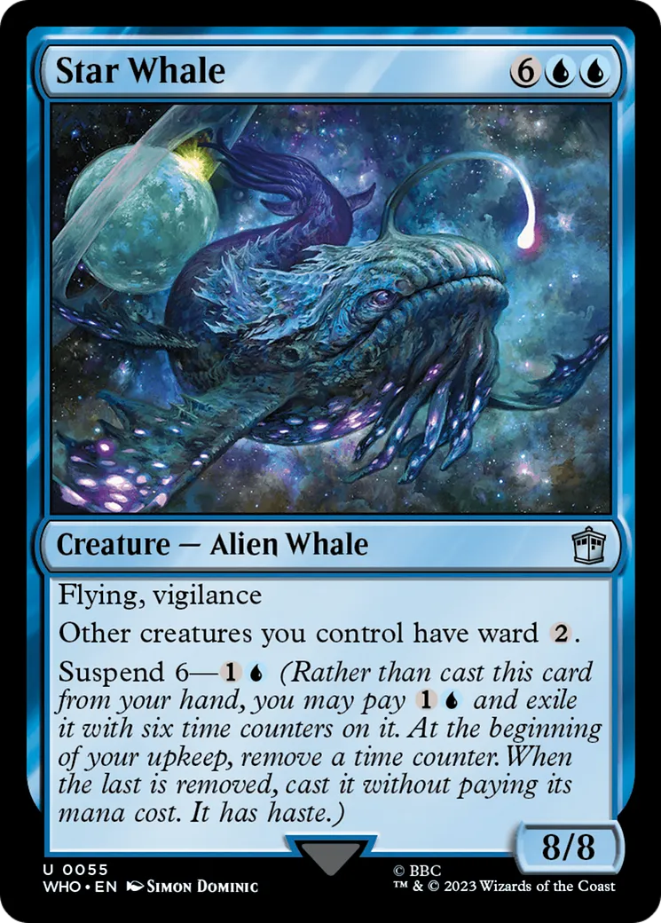 Star Whale — Doctor Who — Magic: The Gathering