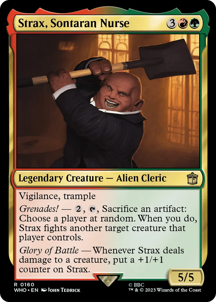 Strax, infirmier sontaran — Doctor Who — Magic: The Gathering