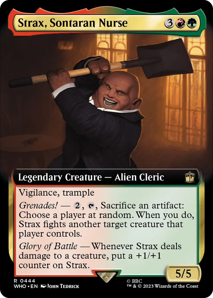 Strax, infirmier sontaran — Doctor Who — Magic: The Gathering