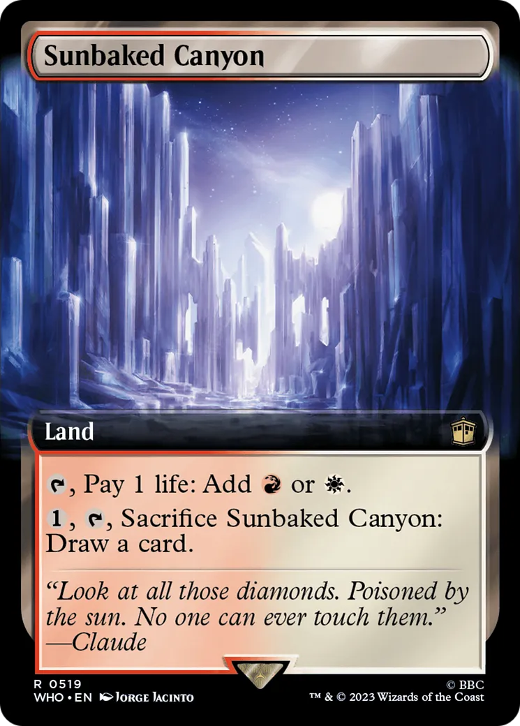 Sunbaked Canyon — Doctor Who — Magic: The Gathering