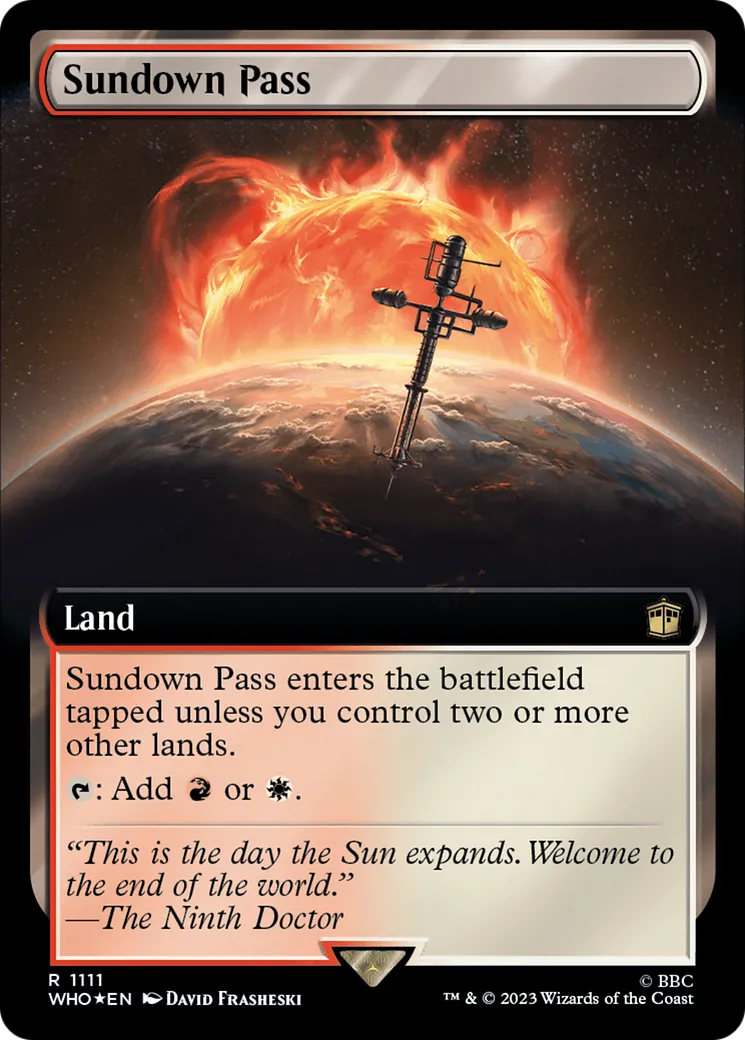Col du crépuscule — Doctor Who — Magic: The Gathering