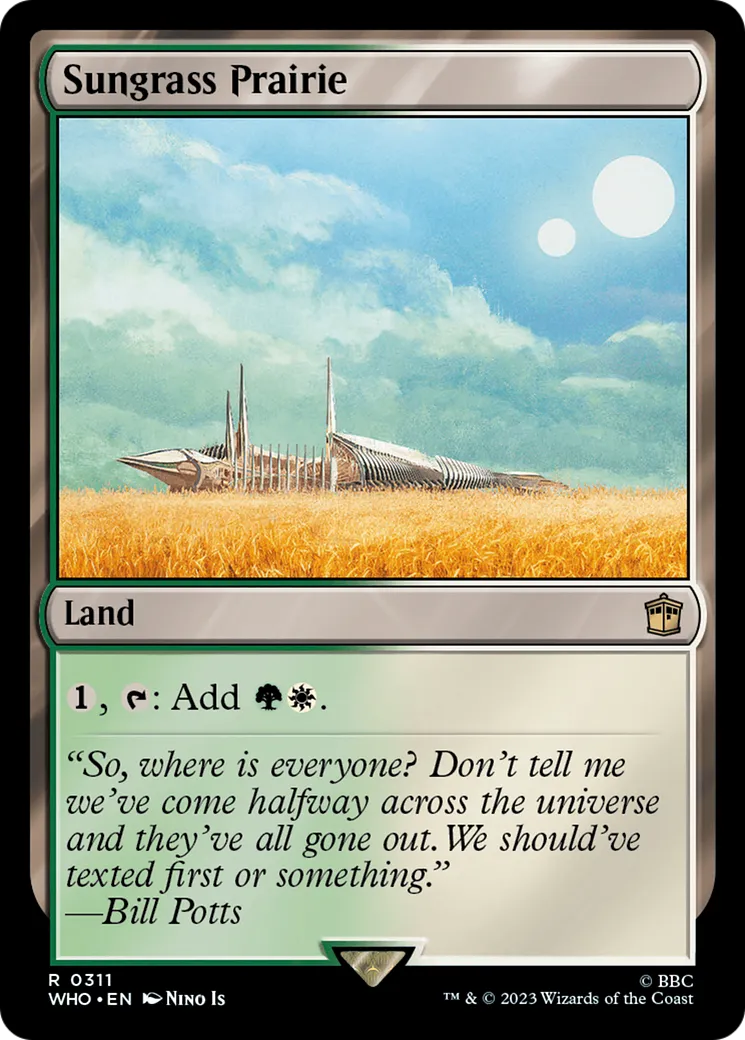Sungrass Prairie — Doctor Who — Magic: The Gathering