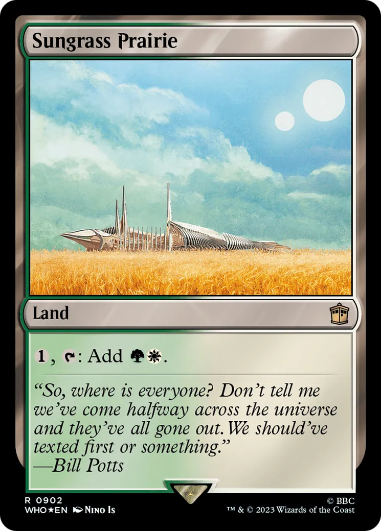 Sungrass Prairie — Doctor Who — Magic: The Gathering