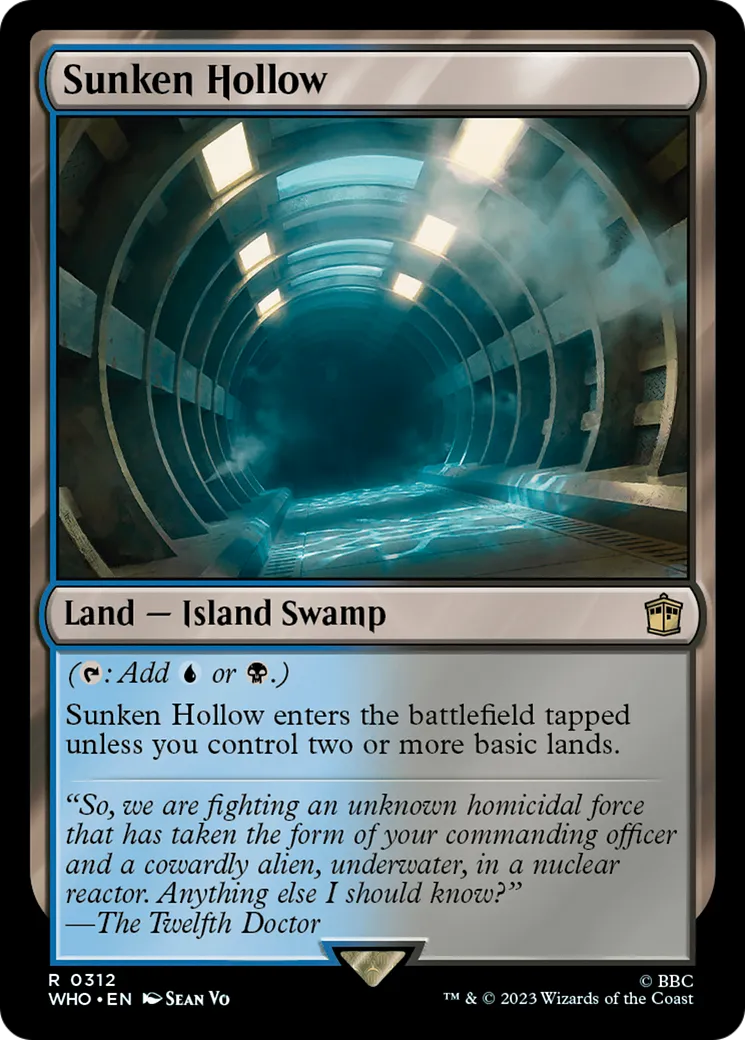 Sunken Hollow — Doctor Who — Magic: The Gathering