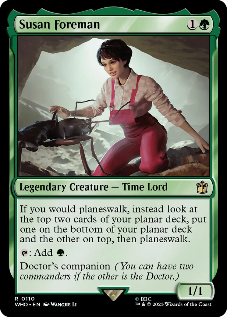 Susan Foreman — Doctor Who — Magic: The Gathering