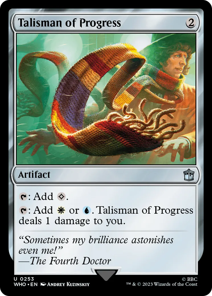 Talisman de progrès — Doctor Who — Magic: The Gathering