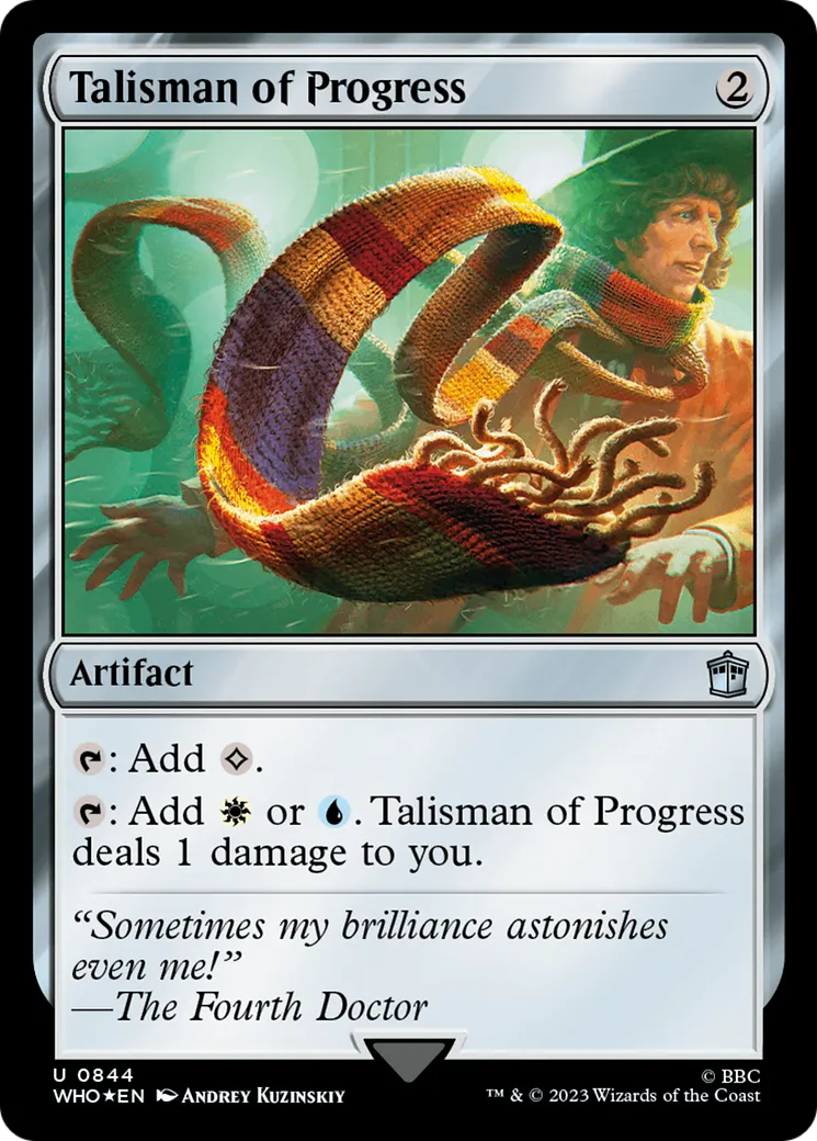 Talisman de progrès — Doctor Who — Magic: The Gathering