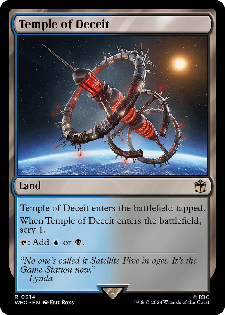 Temple of Deceit — Doctor Who — Magic: The Gathering