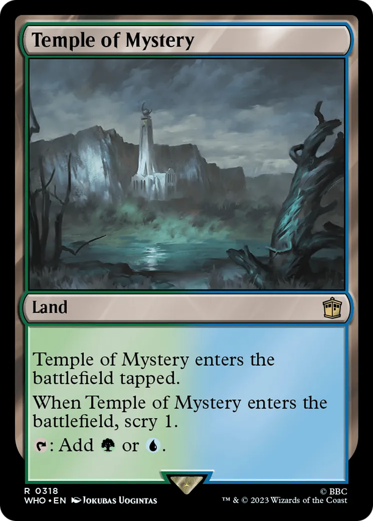 Temple of Mystery — Doctor Who — Magic: The Gathering