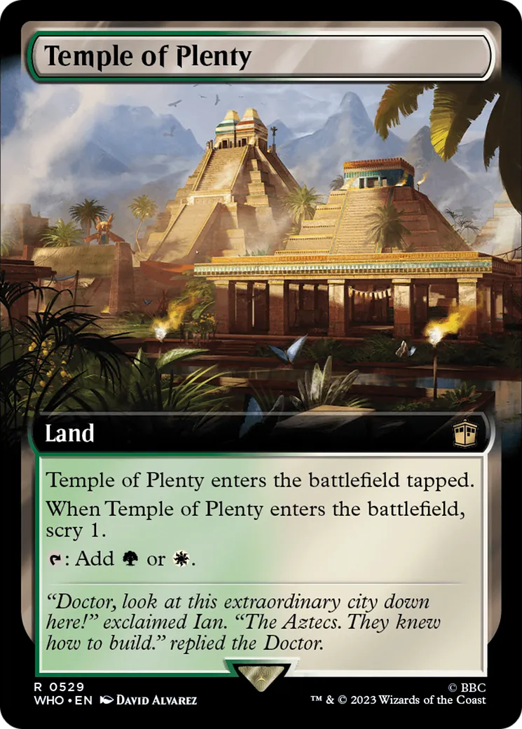 Temple de la profusion — Doctor Who — Magic: The Gathering