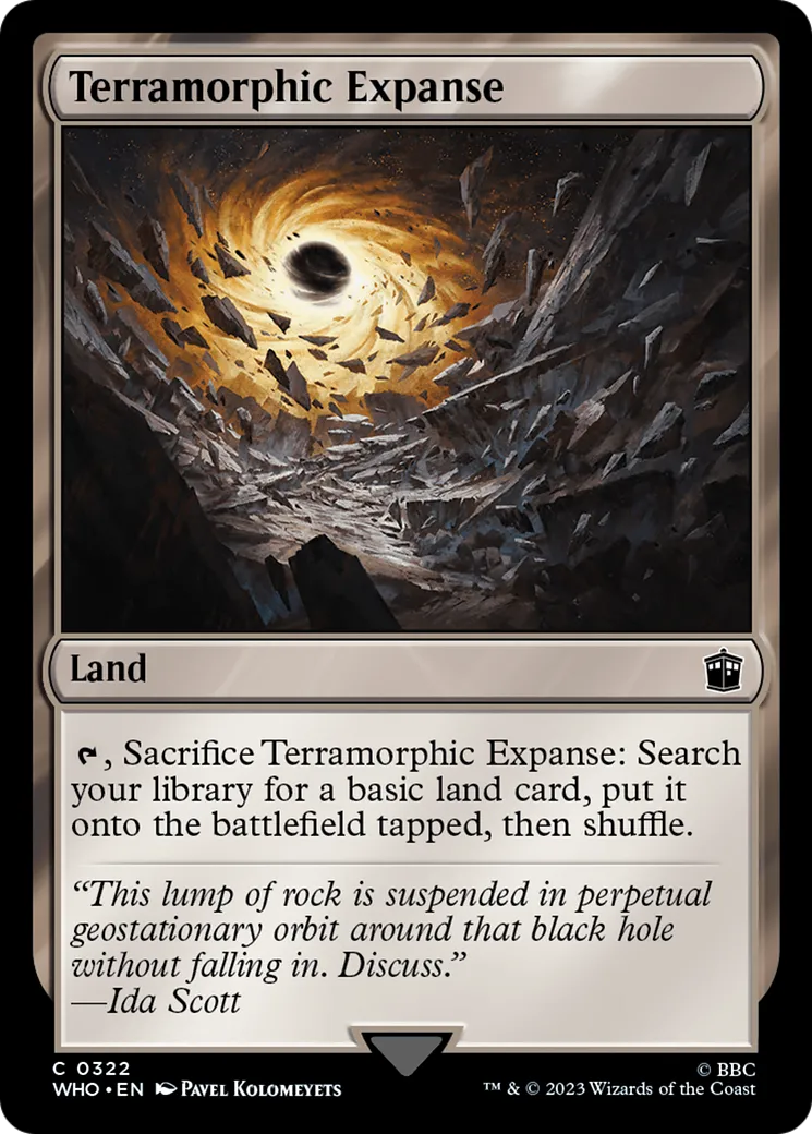 Terramorphic Expanse — Doctor Who — Magic: The Gathering