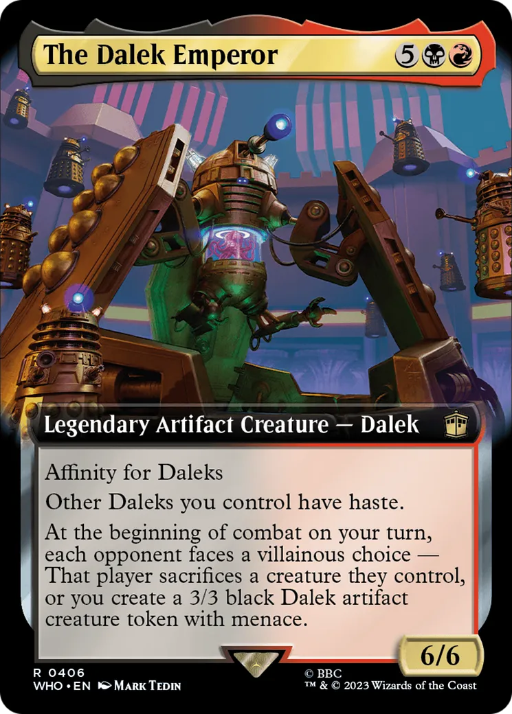 The Dalek Emperor — Doctor Who — Magic: The Gathering