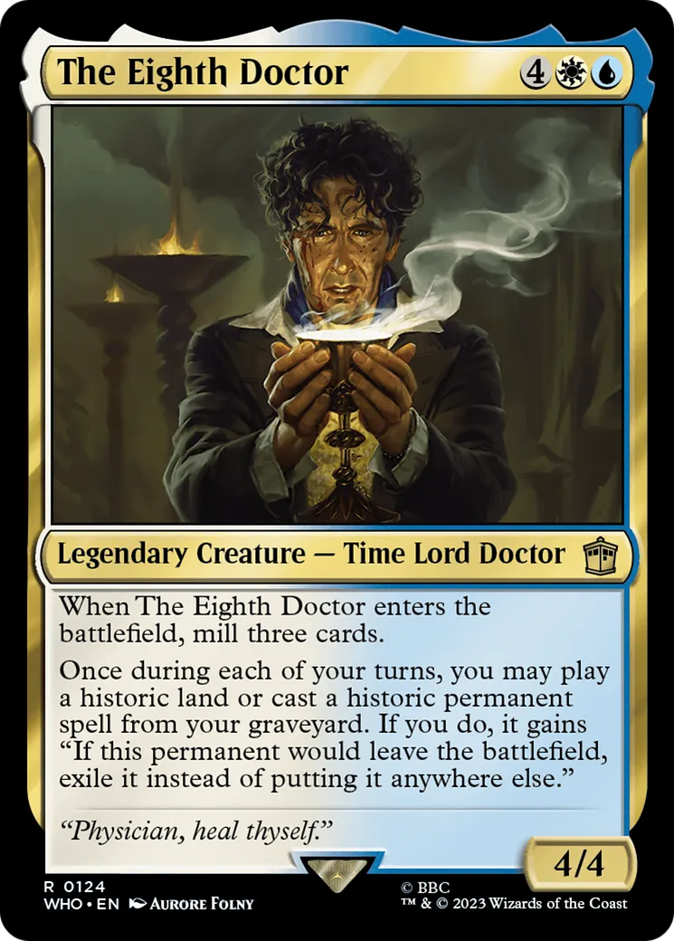 Le Huitième Docteur — Doctor Who — Magic: The Gathering