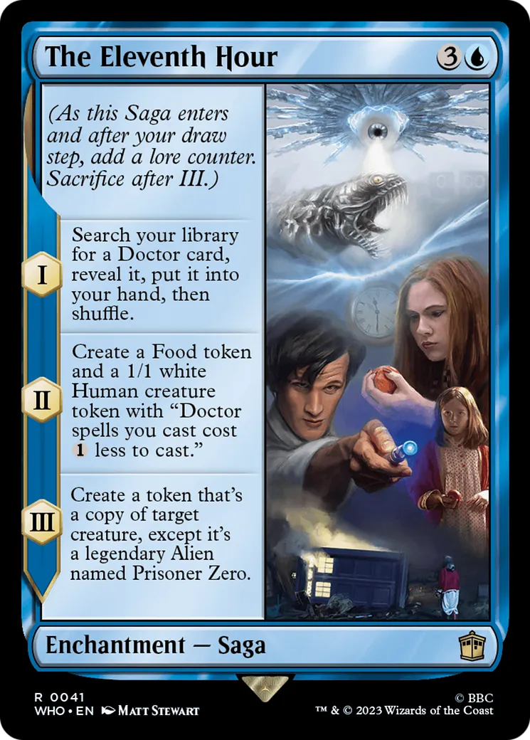 Le prisonnier zéro — Doctor Who — Magic: The Gathering