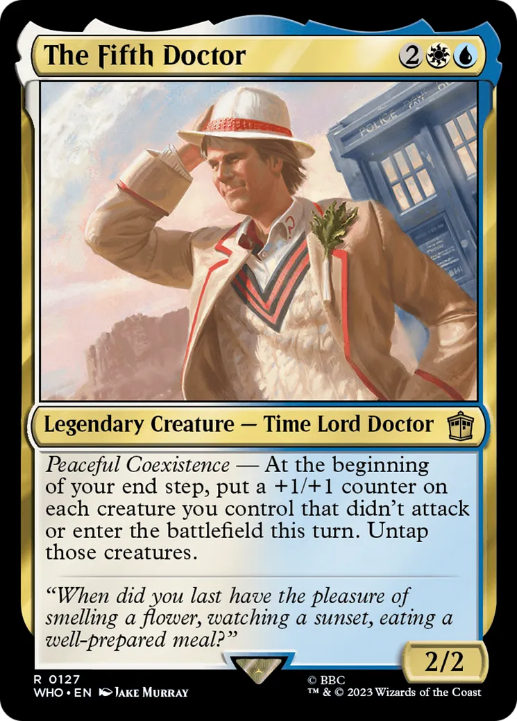 Le Cinquième Docteur — Doctor Who — Magic: The Gathering