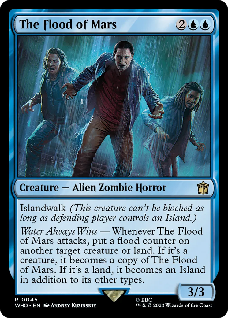 Le Flood de Mars — Doctor Who — Magic: The Gathering