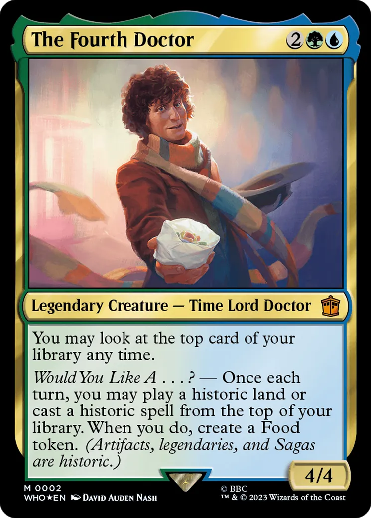 The Fourth Doctor — Doctor Who — Magic: The Gathering