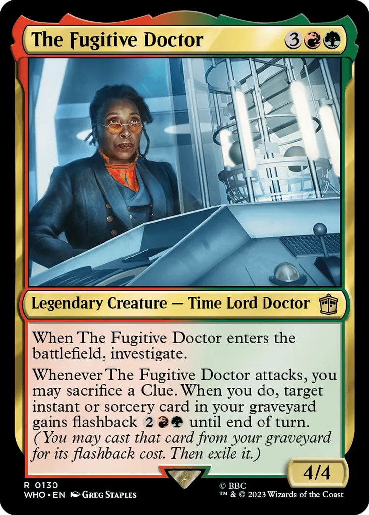 The Fugitive Doctor — Doctor Who — Magic: The Gathering