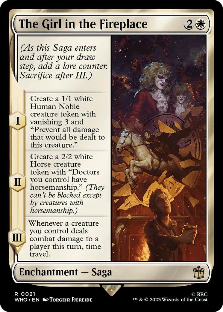 La cheminée des temps — Doctor Who — Magic: The Gathering