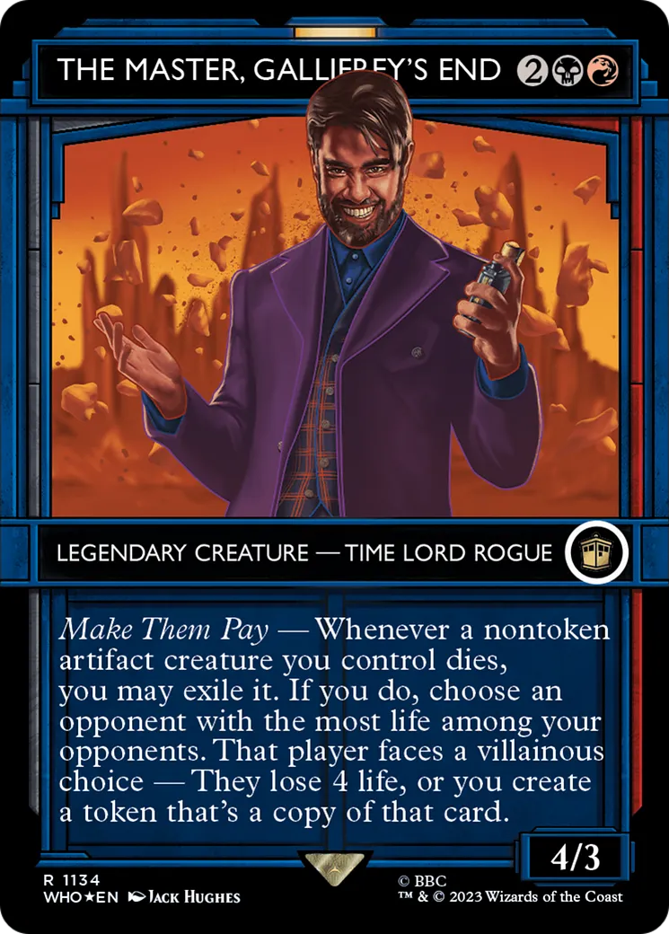 The Master, Gallifrey's End — Doctor Who — Magic: The Gathering