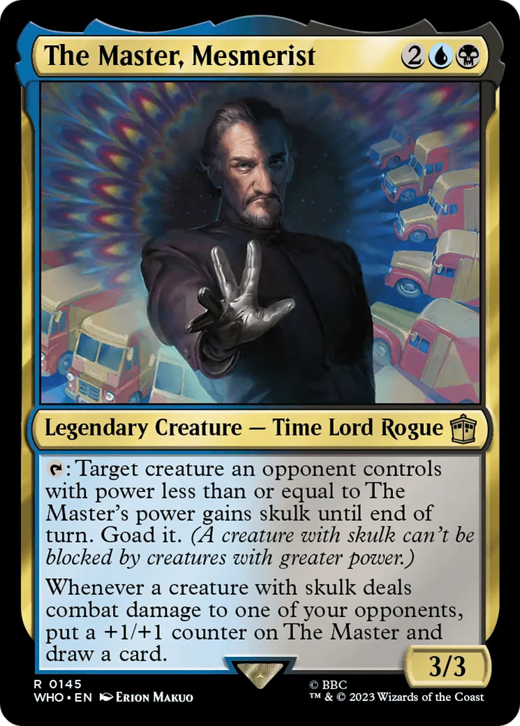 Le Maître, hypnotiseur — Doctor Who — Magic: The Gathering