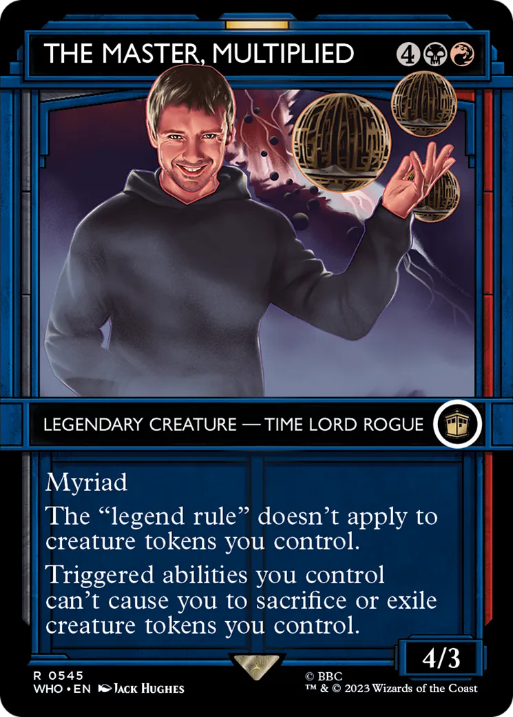 Le Maître, démultiplié — Doctor Who — Magic: The Gathering