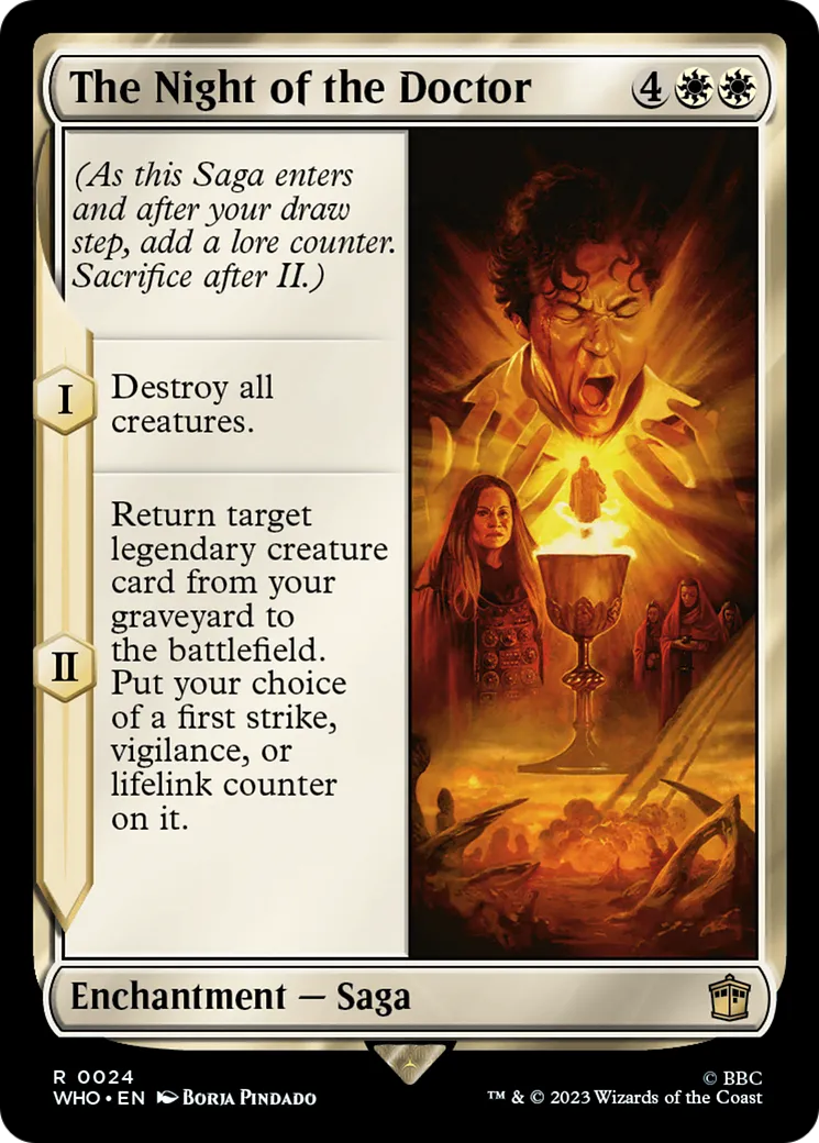 La nuit du Docteur — Doctor Who — Magic: The Gathering