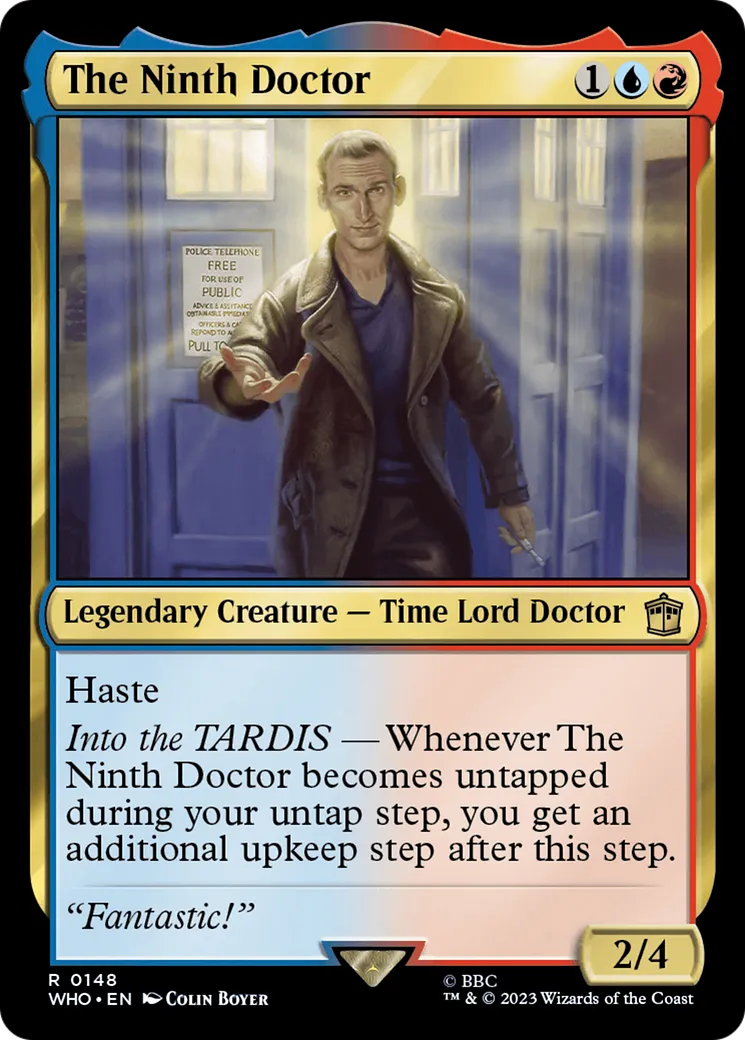 Le Neuvième Docteur — Doctor Who — Magic: The Gathering
