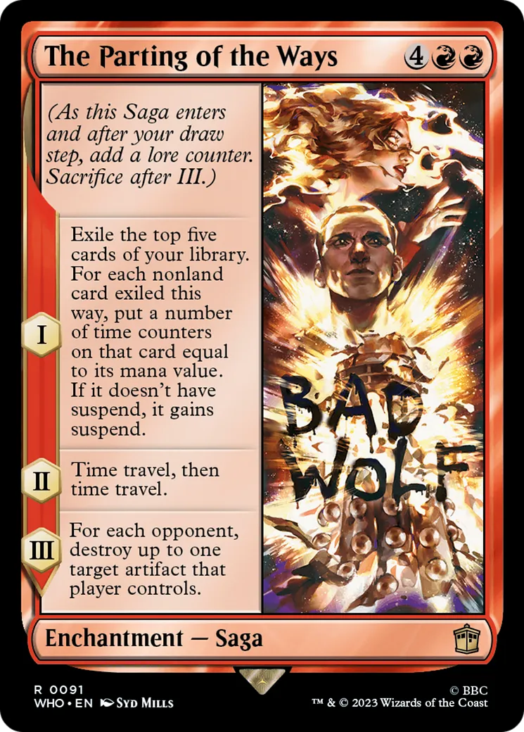 À la croisée des chemins — Doctor Who — Magic: The Gathering