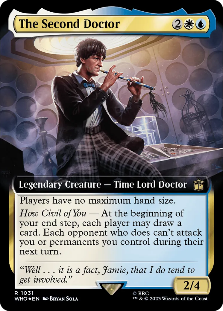 The Second Doctor — Doctor Who — Magic: The Gathering