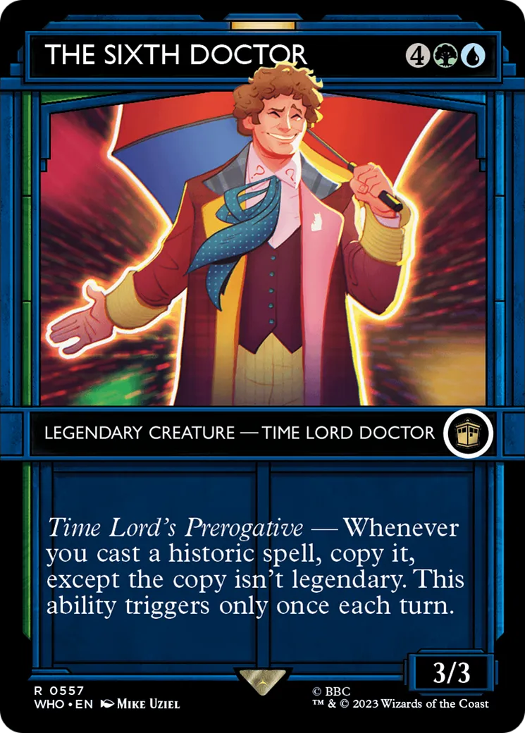 The Sixth Doctor — Doctor Who — Magic: The Gathering