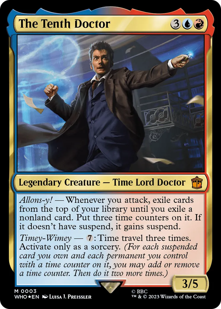 The Tenth Doctor — Doctor Who — Magic: The Gathering