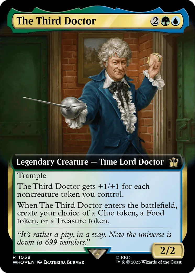 Le Troisième Docteur — Doctor Who — Magic: The Gathering