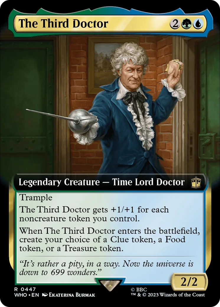Le Troisième Docteur — Doctor Who — Magic: The Gathering