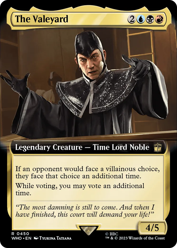 The Valeyard — Doctor Who — Magic: The Gathering