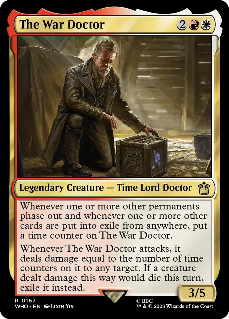 The War Doctor — Doctor Who — Magic: The Gathering