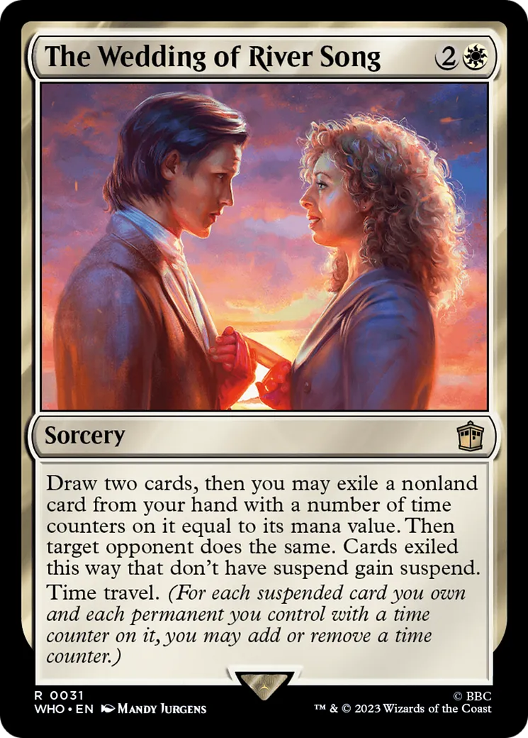 Le mariage de River Song — Doctor Who — Magic: The Gathering