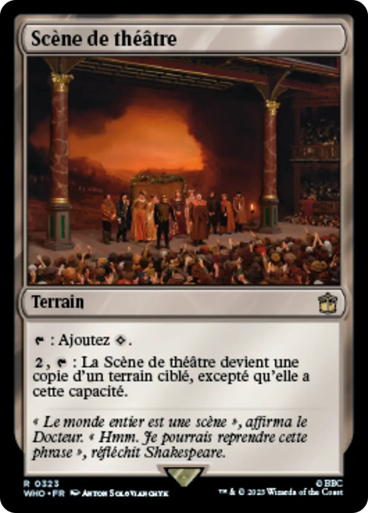 Scène de théâtre — Doctor Who — Magic: The Gathering