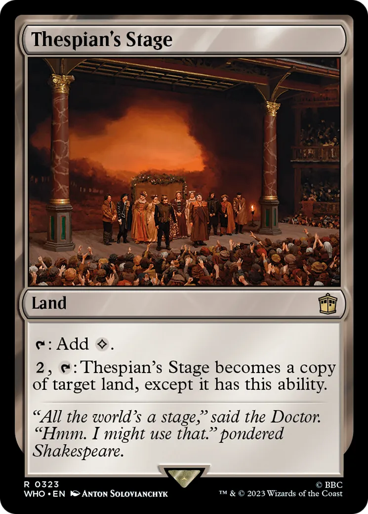Scène de théâtre — Doctor Who — Magic: The Gathering
