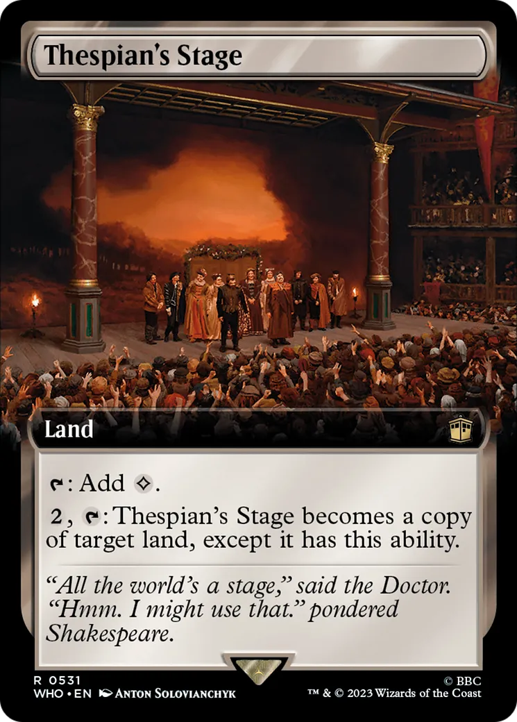 Scène de théâtre — Doctor Who — Magic: The Gathering