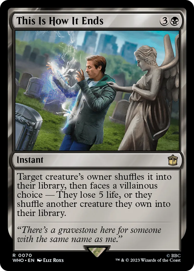 C'est ainsi que l'histoire finit — Doctor Who — Magic: The Gathering
