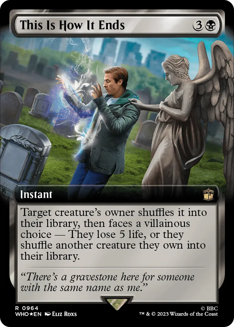 C'est ainsi que l'histoire finit — Doctor Who — Magic: The Gathering