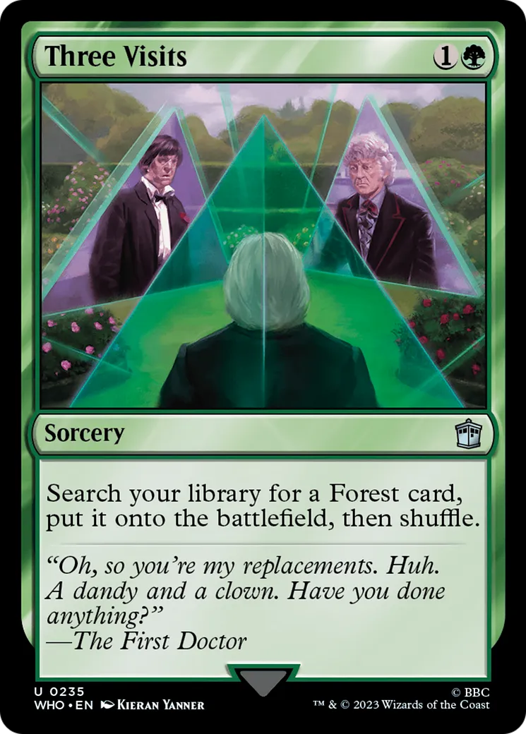 Three Visits — Doctor Who — Magic: The Gathering