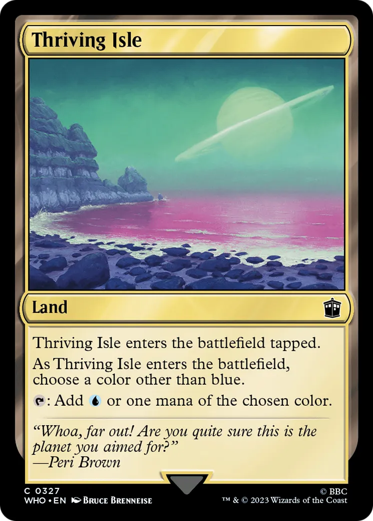Thriving Isle — Doctor Who — Magic: The Gathering