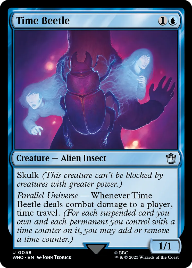 Scarabée du Temps — Doctor Who — Magic: The Gathering